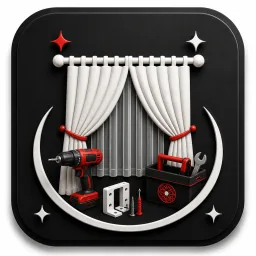 Curtain Fixing Service Icon